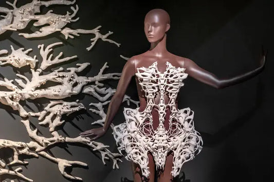"Skeleton" dress designed by Iris van Herpen, 2011